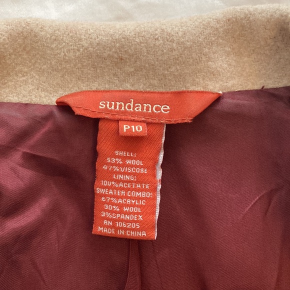 Sundance pink plaid blazer, Petite 10 - Picture 7 of 10